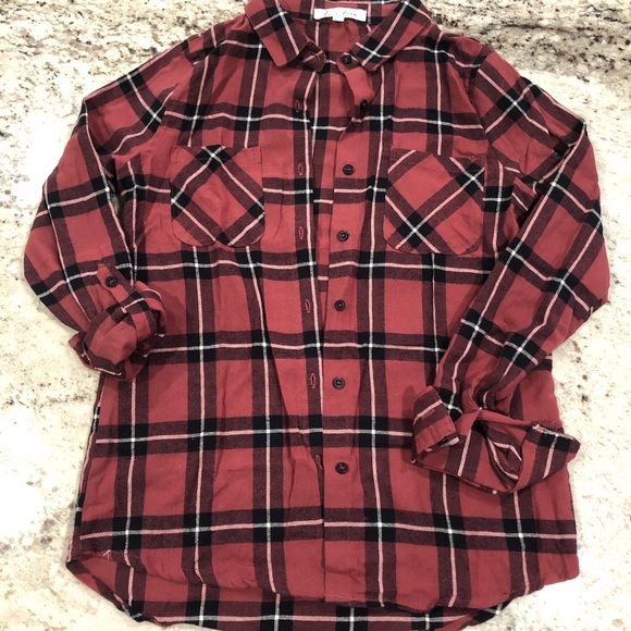 NWOT Love Tree Flannel - Picture 7 of 7